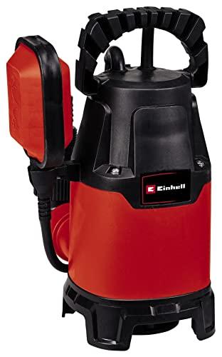 Einhell Pompa per acque scure GC-DP 3325 (330 W, portata 9.500 L/h, prevalenza massima 6 m, corpi estranei Ø 25 mm, protezione termica da sovraccarico, incl. raccordo universale)