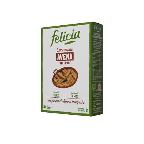 Felicia Pasta Biologica con Farina di Avena Integrale, Confezione da 340g