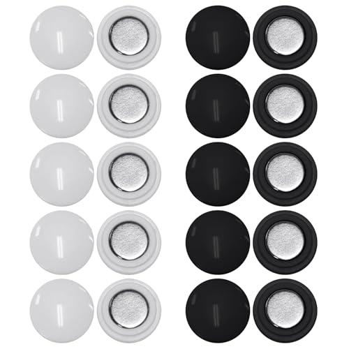 BASTOUR Porta pettorina Magnete Running, 10 paia di magneti posteriori triathlon, fissaggio ad alta resistenza, accessori Runners, porta pettorina trail, running donna accessorio per maratona, mezza