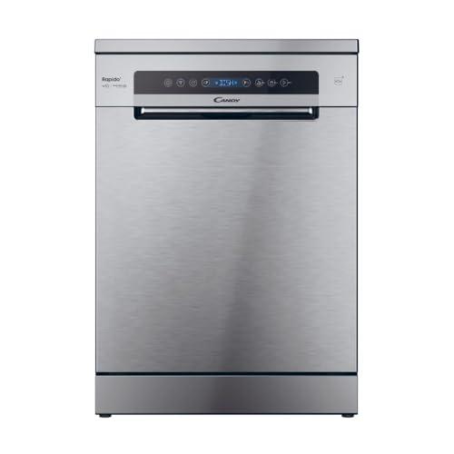 Candy CF 3C7F0X - Lavastoviglie, n° 13 coperti, inox, 597x598x850 mm [Classe Energetica C]