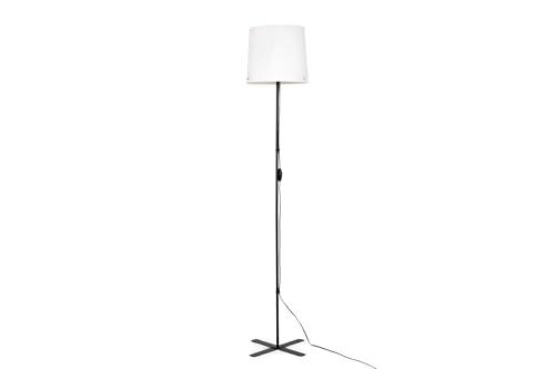 Ikea BARLAST Lampada da terra, Nero/Bianco, 150 cm (59 