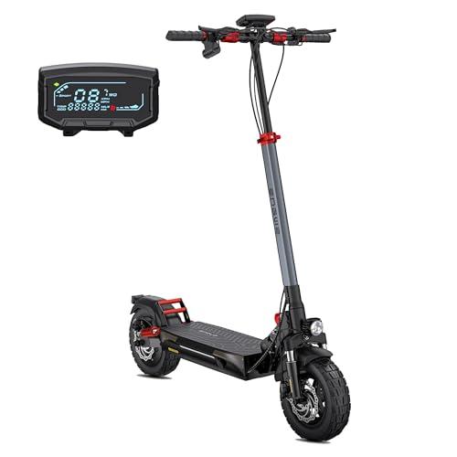 ENGWE Y600 Monopattino Elettrico con 48V 18Ah Batteria con Fino a 70KM, Motore da 500W e Doppia Sospensione, Pneumatici All-terrain Larghi da 10