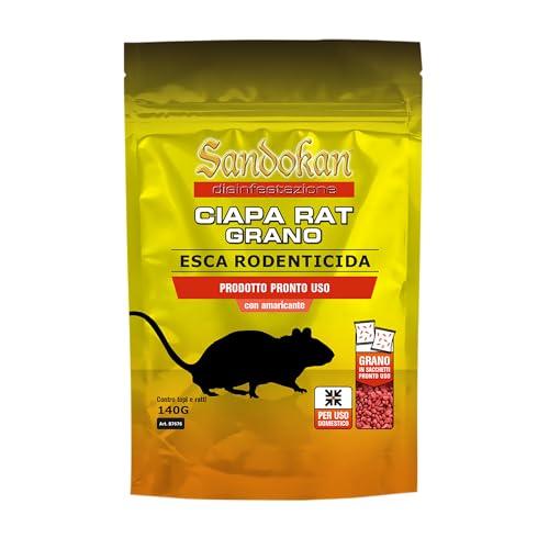 Veleno per Topi Chapa Rat Granuli Esca per Ratti in Sacchetti Pronto Uso
