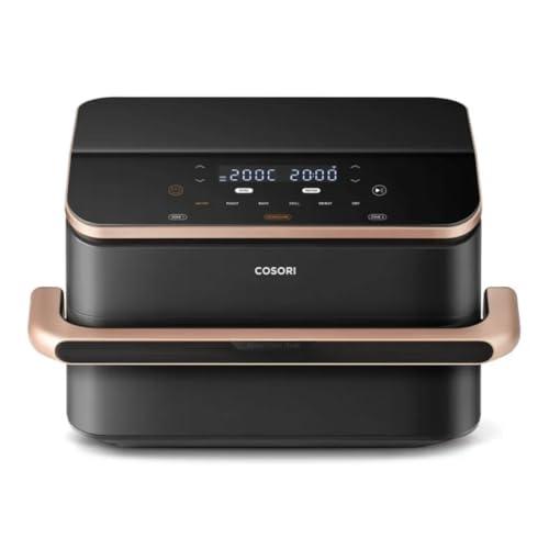 COSORI Twinfry Chef Edition Freidora de Aire WiFi 10L Dual Basket + Tenacilla de Silicona