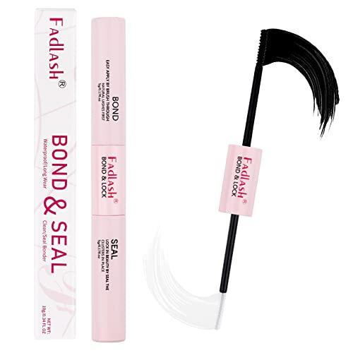 FADLASH Colla per Ciglia a Grappolo Individuale Lash Bond and Seal Colla Adesiva per Ciglia Cluster Lunga Durata 48-72 Ore Colla per Ciglia