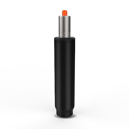 DRIFT GAS LIFT L - Molla a gas di ricambio per sedia da ufficio, Pistone lungo Classe 4, Cilindro di sollevamento a gas, Supporta fino a 150kg, Ricambio universale, Colore Nero