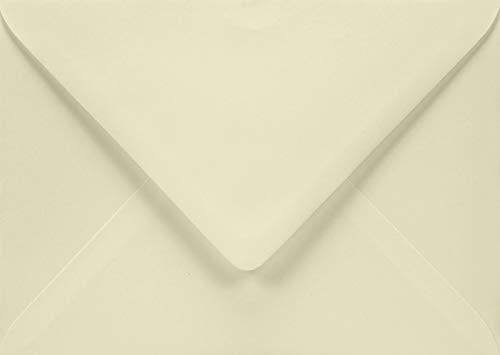 Netuno 50 buste da lettera avorio formato B6 12,5 x 17,5 cm 120g Aster Smooth Ivory buste lettere per partecipazioni matrimonio inviti battesimo feste di compleanno fidanzamento