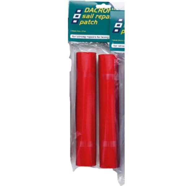 Boot & Motor PSP Marine Tapes Rosso Dacron Toppe per riparazione vela, 2 x 24 x 37 cm