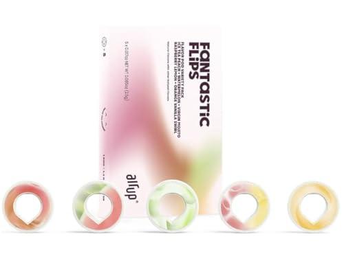 air up® Pods 5 gusti nel set di prova Fantastic Flips | Capsule aromatiche per 25 litri d'acqua con gusto senza zucchero Cola, Anguria, Virgin Mojito, Pesca, Ananas | per bottiglie air up®