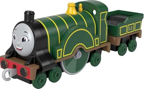 THOMAS & FRIENDS - Emily Locomotiva, trenino in metallo die-cast a spinta, personaggio della serie, giocattolo per bambini, 3+ anni, HHN53