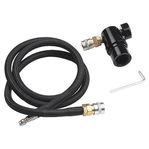 Regolatore a sfera per vernice, regolatore HPA MR GEN2 W Foster accoppiatore e tubo remoto compatibile con serbatoi standard HPA e SLP