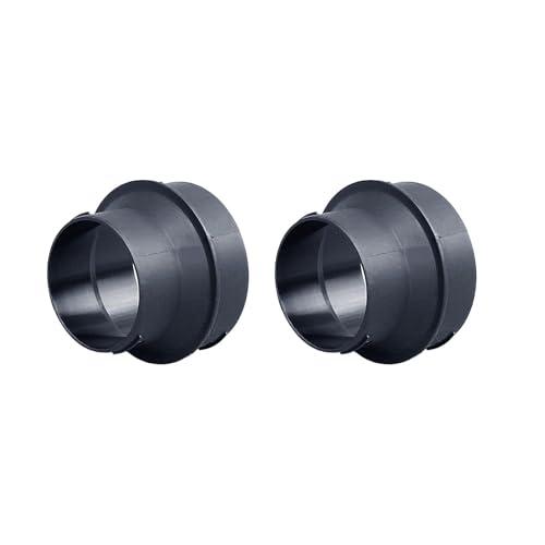 Oiieco Adattatori 2 Pezzi Condotto Riscaldamento Autonomo 60-75 Mm, Raccordo Universale Per Tubi Aria Calda Auto E Camper