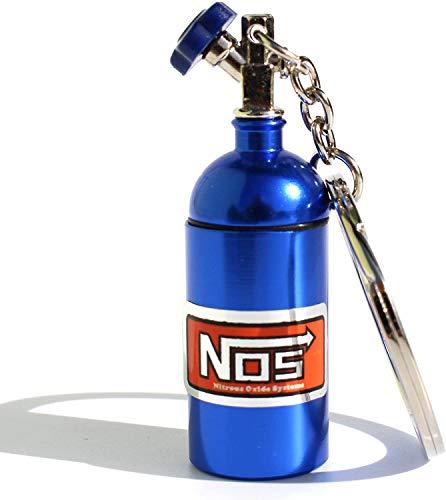 5665 PORTACHIAVE BOMBOLA PROTOSSIDO DI AZOTO NOS AUTO MOTO REGALO PORTACHIAVI TUNING UOMO MINI GAS SCARICO VOLANTE