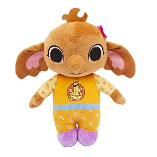 Giochi Preziosi Bing - Peluche 20CM, personaggio Sula, con orecchie scrocchianti e dettagli del viso ricamati, morbido peluche da portare sempre con te, a partire dai 0 mesi, BNG01J03