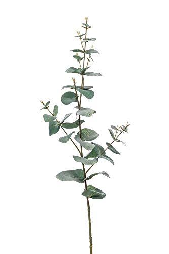 artplants.de Ramo d'eucalipto Artificiale Calliope, Grigio-Verde, 70cm - Eucalipto Finto - Pianta Artificiale