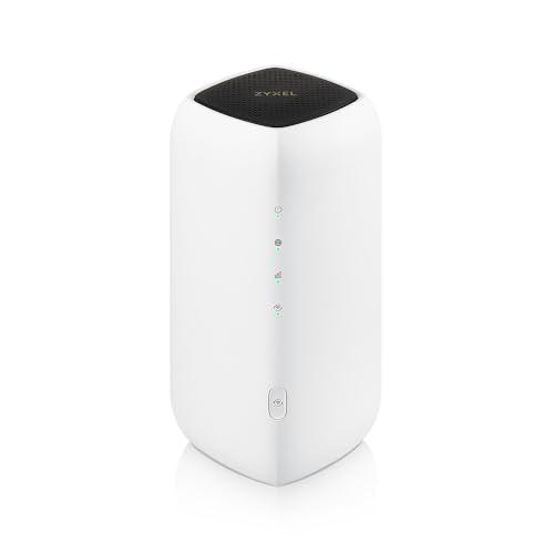 Zyxel 5G NR 4,67 Gbps Router interno| Router AX1800 WiFi 6| Nebula Cloud Management| Condividere il WiFi con 64 dispositivi [Nebula FWA505]