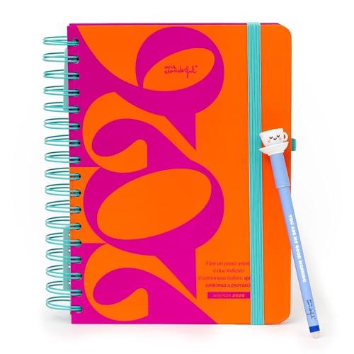 Mr. Wonderful - Agenda Wonder 2026 Giornaliera - Continua a provarci