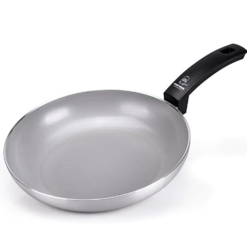Moneta Innova Padella 30cm, rivestimento naturale FineGres (NO PFAS), anche per induzione, 100% Made in Italy