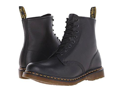 Dr. Martens 8 Eye Boot, Stivaletti Donna, Nero(Black Nappa), 37 EU confezione da 2