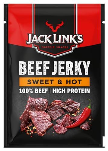 Jack Link's Master Beef Jerky Sweet & Hot - Confezione da 12 x 25 gr