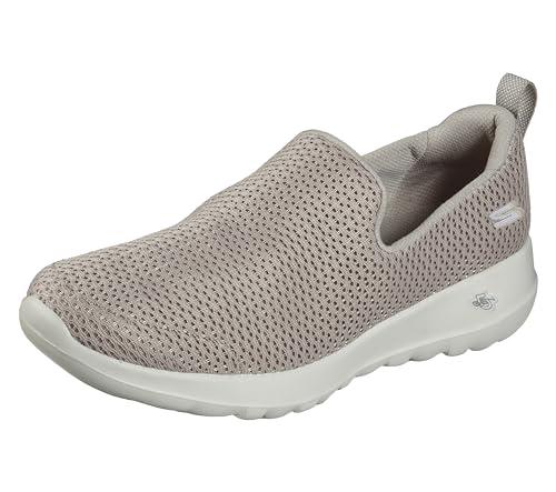 Skechers Go Walk Joy, Scarpe da ginnastica Donna, Taupe Textile/Trim, 41 EU