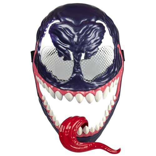 Hasbro Marvel Spider-Man VenomVersus, Maschera di Venom, Giocattoli a Tema Supereroi, Costume di Halloween, Adatta al Gioco di Ruolo, Per Bambini e Bambine dai 5 Anni in Su