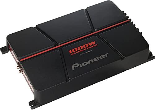 Amplificatore collegabile a ponte Pioneer GM-A6704 a 4 canali (1.000 W), TPF e HPF variabili