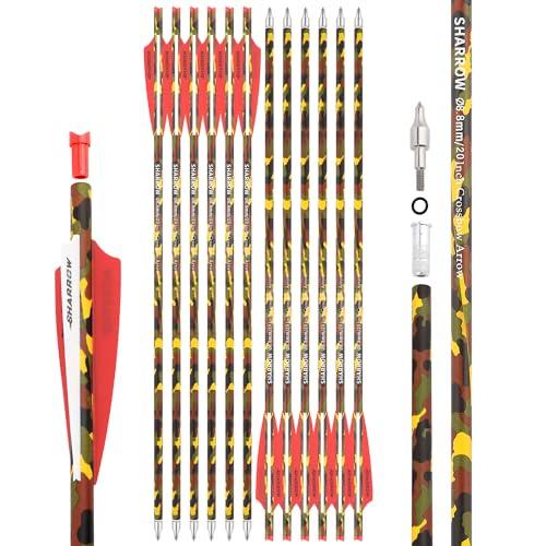 surwolf Frecce per Balestra Bullone per Balestra in Carbonio 16