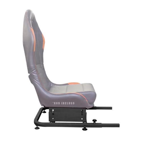 Unicview Adattatore Cockpit SimRacing per supporto volante Logitech G29 G920 G923, Thrustmaster T150 T500 T300 TX TH8A, PS4 PS5, Xbox Fanatec, Completamente regolabile, Valido per sedia da gaming