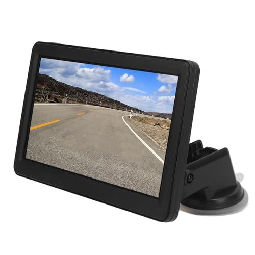 Navigatore GPS per Auto di Navigazione Touch Screen HD 7 Pollici Dual Mode WiFi per Conducenti ABS Metallo Nero