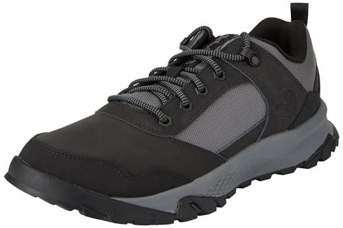 Timberland Lincoln Peak Low Hiker, Scarpe da Escursionismo Uomo, Pelle Nera, 45.5 EU