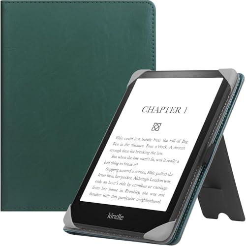 HGWALP Custodia universale per 6-7 pollici eReaders, Folio Stand Cover con cinturino compatibile con Kindle Paperwhite/Colorsoft/Kobo/Tolino/Pocketbook/Sony 6