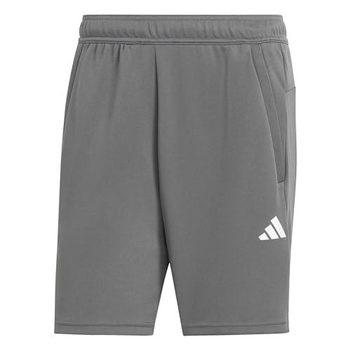 Adidas Uomo Train Essentials all Set Training Shorts, Grey Five/White, L