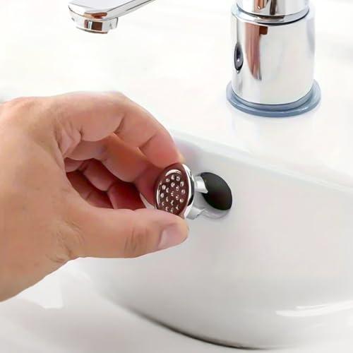 2 anelli in plastica a rete, ideali per cucina, bagno, troppopieno