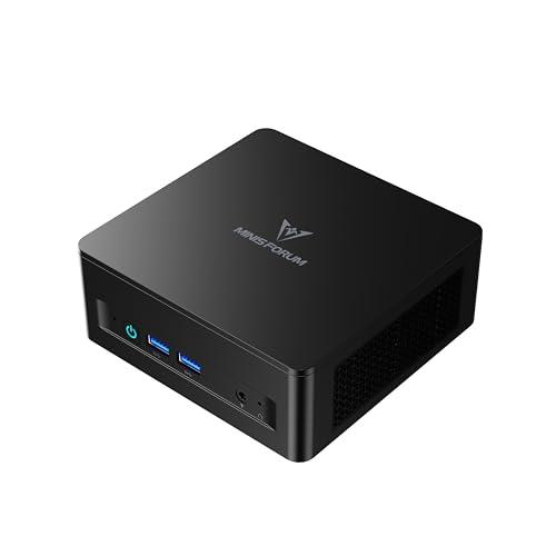 MINISFORUM Mini PC UM690L Slim, processore AMD Ryzen 9 6900HX a 8 core fino a 4,9 GHz, AMD Radeon 680M, 32 GB LPDDR5(On Board) / 1 TB SSD, HDMI/USB4/DP, USB 3.2 x 2, Wifi 6E, BT5.2