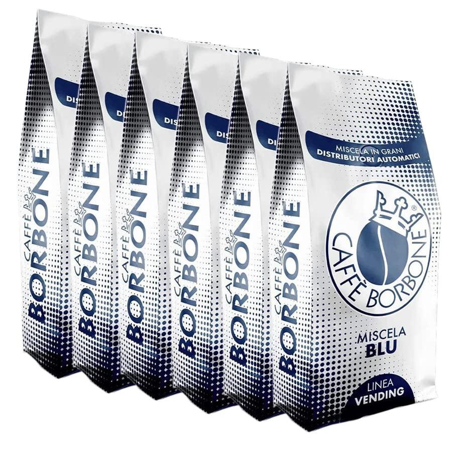 Caffè Borbone in grani miscela Blu 1 kg x 6
