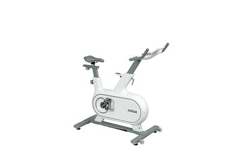 Nilox Indoor Bike XB1, Cyclette da Casa con 24 Livelli di Resistenza, Freni Magnetici, Volano da 6 kg, Supporto per Display, Smart Selector e Facile da Spostare per Home Fitness
