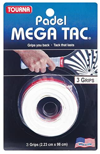 Tourna Padel Mega Tac 3 Pack Bianco