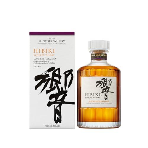 Hibiki, Suntory Whisky Japanese Harmony, da una Raffinata Combinazione dei Più Pregiati Whisky Selezionati, 43° Vol. - Bottiglia da 700ml