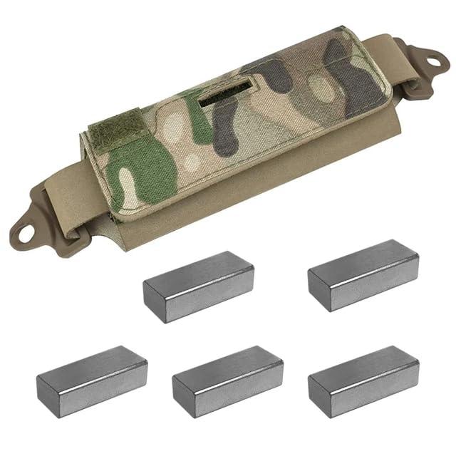 Peminkoo Contrappeso per casco tattico FAST NVG Balance Bag Pouch Accessori da caccia per OPS Fast BJ PJ MH MICH ARC (CP)