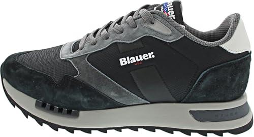 Blauer Scarpe Ryder01/Nyn Taglia 41 Codice F5RYDER01-NYN-BLK-GRY Nero Uomo