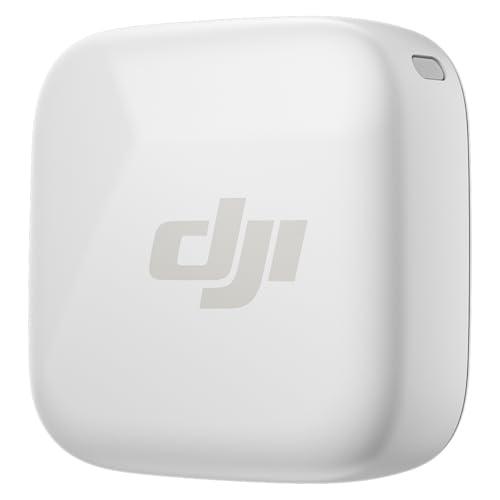 DJI Trasmettitore Mic Mini (Bianco artico),microfono iPhone, leggerissimo, audio di alta qualità, OsmoAudio, cancellazione del rumore, microfono senza fili per fotocamere/iPhone/Android, vlog