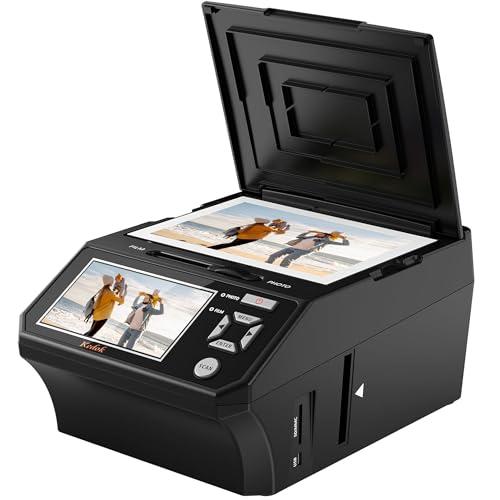 Multiscanner per foto, diapositive e negativi, scanner fotografico per digitalizzare con schermo LCD da 5