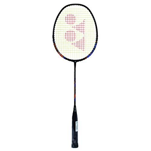 Yonex Nanoray Light 18i - Racchetta da badminton in grafite con copertura completa (77 grammi, tensione 13,6 kg, nero)