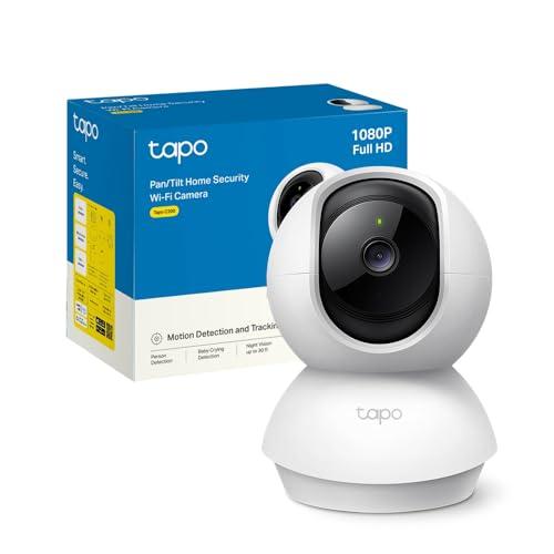Tapo C200 FHD Telecamera WiFi Interno Videocamera Sorveglianza 360° PTZ