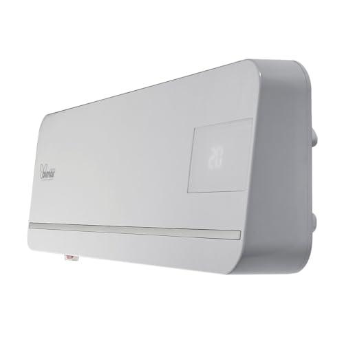 Bimar HP131 Termoventilatore a Parete Wi-Fi, Eroga Potenza in Base alla Temperatura Ambiente. Termoventilatore con Telecomando, App, Controllo Vocale, Programmatore e Oscillazione Automatica