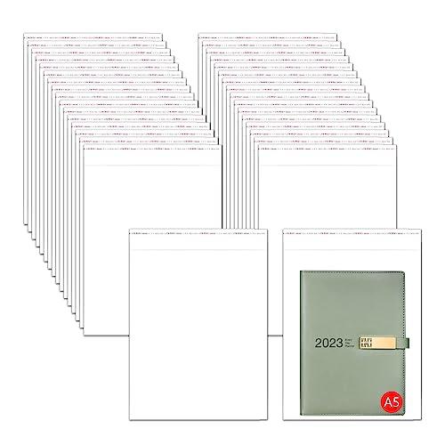 100 Pezzi Buste Trasparenti in Cellophan Autoadesivi 20x25cm Sacchetti di Cellophane 50µm Sacchettini OPP Plastica con Chiusura Adesiva per Biscotti Cioccolatini Panetteria A5 A6(6 Misure a Scelta)