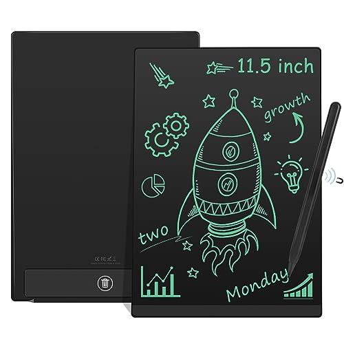 Czemo - Lavagna da scrittura LCD da 11,5 pollici, per adulti e bambini, con magnetica, LCD, per frigorifero, disegno, memo (carattere spesso)