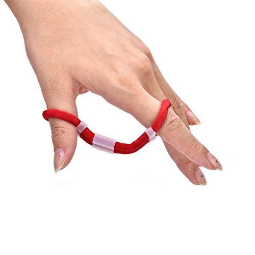 Joyzan Imbracatura per Dita Tiro con L'Arco, Finger Sling Bow Fingerling Trainer Clicker Tabs Regolabile in Materiale Morbido Ed Elastico Arco Ricurvo Accessorio Fingersling Outdoor Caccia Esterno