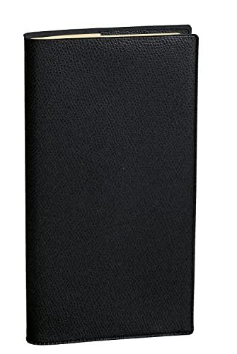 Quo Vadis 422088Q Agenda PLANITAL Lingua Italiana Anno 2025 Colore Nero Formato 8,8x17cm Settimanale 13 Mesi Dicembre-Dicembre Carta Avorio con Spirale Rubrica Amovibile Copertina in Plastica Impala